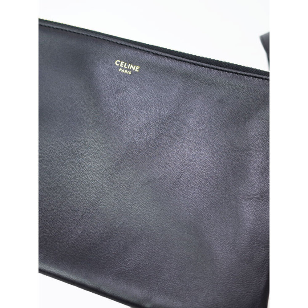 Celine Lambskin Leather Trio crossbody bag - Picture 6 of 9